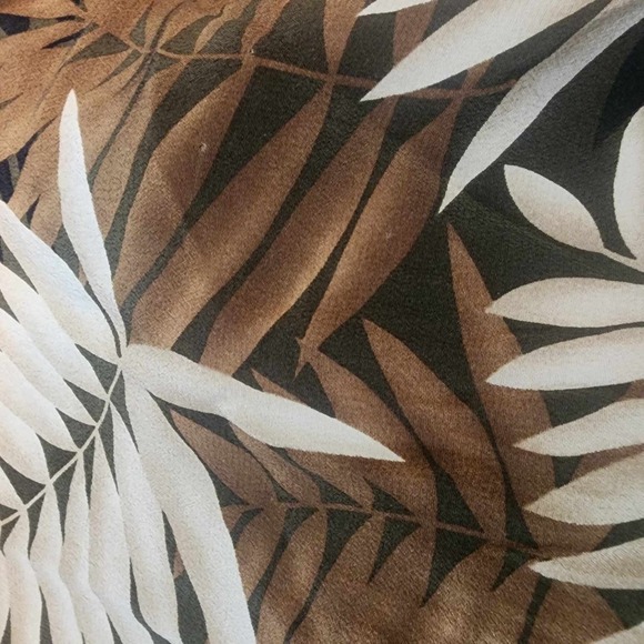 Vintage Josephine Chaus 100% Silk Button Up, Size 14 - Picture 7 of 11